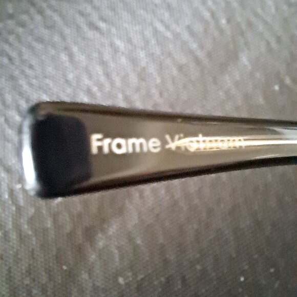 Kids Black & Clear Two-Tone Rectangular Eyeglass Frames Modern Smart-Style - Picture 6 of 7